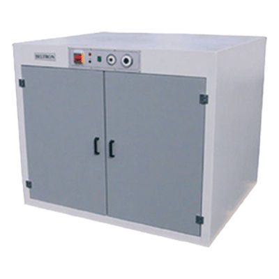 Armoire de séchage double porte - Beltron GmbH - en métal / pour cadre de sérigraphie vertical / sur pied