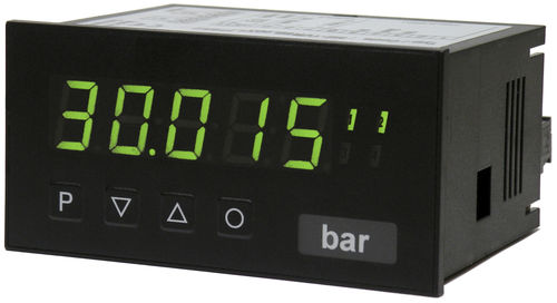 Indicateur de tension continue - 96x48 mm, max. 600 VDC | M2 - MONTWILL GmbH - numérique / pour montage sur panneau