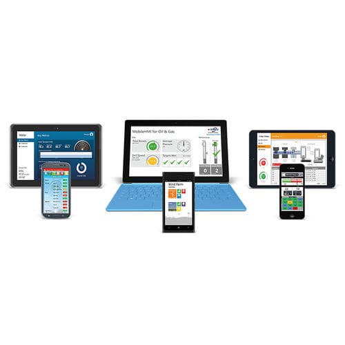Logiciel de visualisation - MobileHMI™ - ICONICS, Inc. - de SCADA / HMI / pour engins mobiles