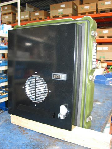 Climatiseur d'armoire électrique industriel - APEX TECHNOLOGIES - à condensation par air