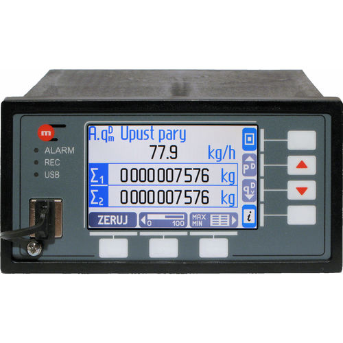Calculateur de débit pour liquides et gaz - FP-3011 - Metronic AKP - enregistreur de données