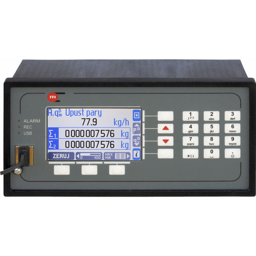 Calculateur de débit pour liquides et gaz - FP-3031 - Metronic AKP - avec fonction de comptage / enregistreur de données