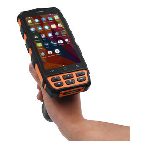 Ordinateur de poche Android 7 - C4 Red UHF GUN - iDTRONIC GmbH - 4G LTE / RFID / WWAN