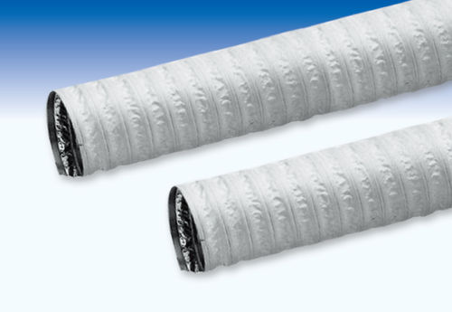 Tuyau flexible pour air chaud - J 6-2  - HUANYU HOSE CO., LTD. - en fibre de verre / haute température / revêtu d'aluminium