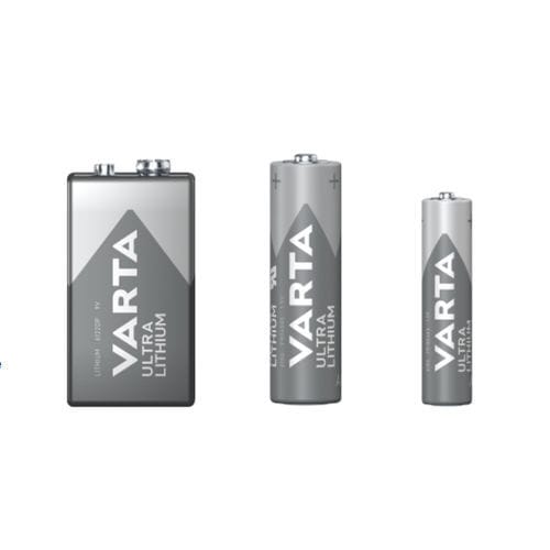 Batterie lithium - FR AAA 1.5V - VARTA Microbattery GmbH - de bloc / rectangulaire / cylindrique