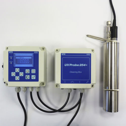 Sonde de qualité d'eau multiparamètres - UV-Probe 254+ - E.F.S. (Etude Fabrication Service) - à UV / pour analyses environnementales / pour l'industrie agroalimentaire