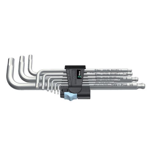 Clé Allen en L - 3950 PKL/9  - Wera Tools - en acier