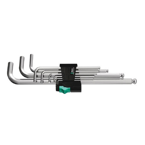 Clé Allen en L - 950/9 Hex-Plus 1 - Wera Tools - en chrome