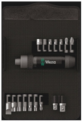 Tournevis porte-embouts - 2090/17 - Wera Tools - à six pans creux / Torx / Pozidriv