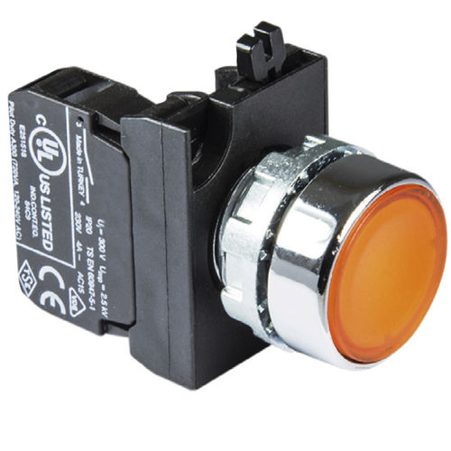 Bouton poussoir de commande - BM100 - Tecnomatic Italia - en métal