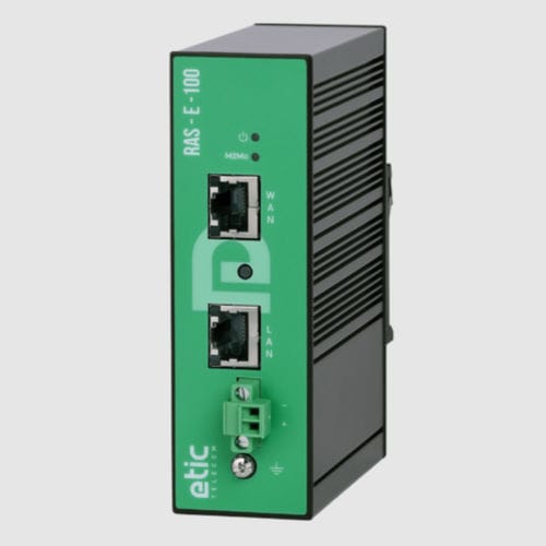 Routeur de communication - RAS-E-100 - ETIC TELECOM - sans fil / Ethernet / LAN