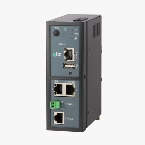 Routeur de communication - IPL-E-220 - ETIC TELECOM - sans fil / Ethernet / LAN