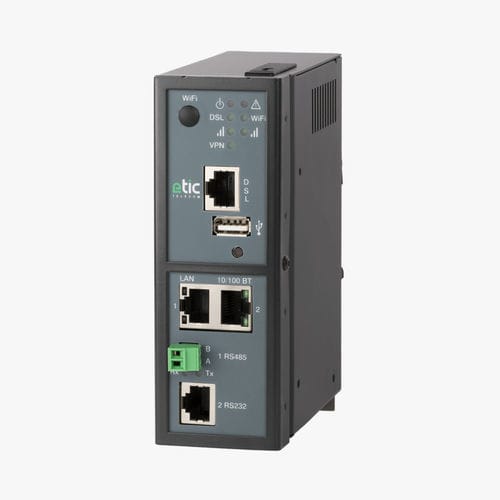 Routeur de communication - IPL-A-220 - ETIC TELECOM - sans fil / Ethernet / LAN