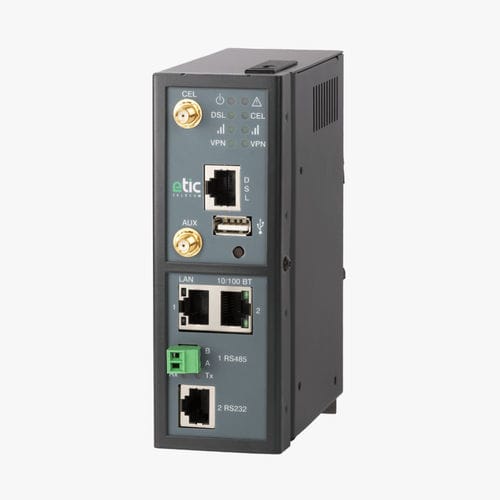 Routeur cellulaire - IPL-DAC-220 series - ETIC TELECOM - de communication / à transmission de données en paquets / Ethernet