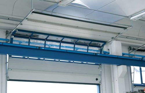 Porte sectionnelle - Secura - Breda Sistemi Industriali S.p.A. - pour l'extérieur / industrielle