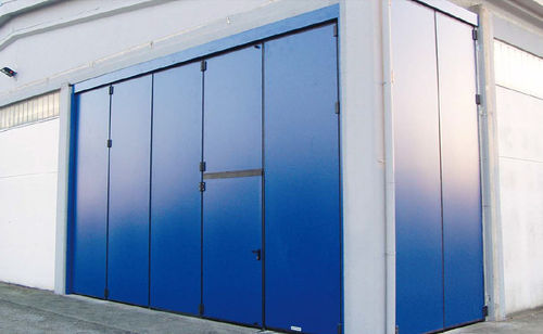 Porte pliante - Adone - Breda Sistemi Industriali S.p.A. - de hangar / industrielle