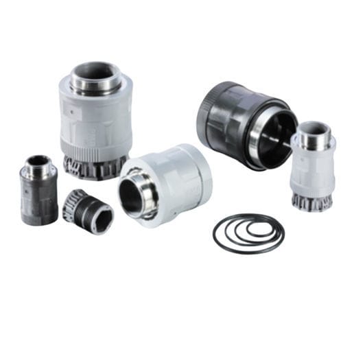 Connecteur pour raccord - KNH series - ABB Smart Power - hydraulique / droit / à verrouillage