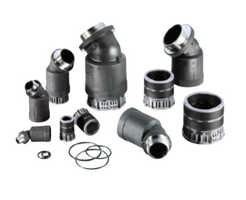 Raccord coudé à 45° - KAH series - ABB Smart Power - hydraulique / push-in / à visser