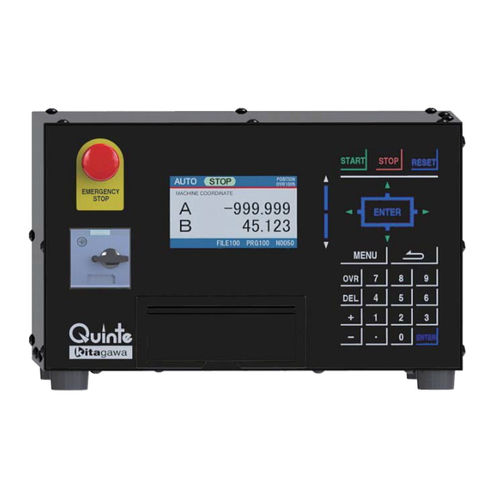 Commande CNC pour table rotative - QTC200 - Kitagawa Europe - 2 axes / avec HMI intégrée / EtherCAT