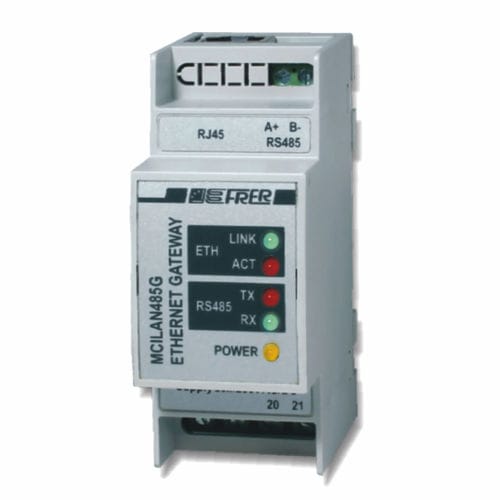 Passerelle de communication - MCILAN485G - FRER - TCP / Ethernet / Modbus