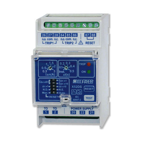 Relais de protection de fuite à la terre - X52DSX - FRER - AC / pour transformateur / sur rail DIN