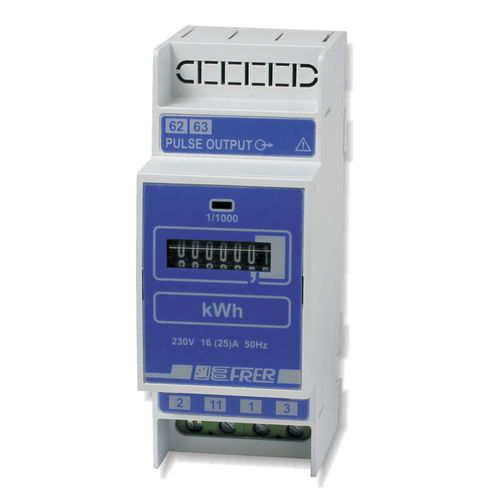 Compteur d'énergie électrique monophasé - C35W series - FRER - triphasé / sur rail DIN / numérique