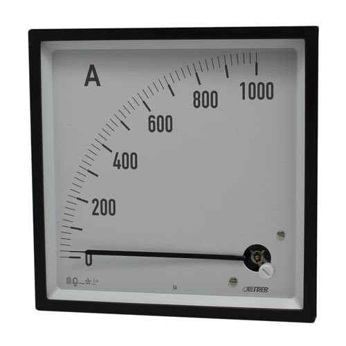 Ampèremètre analogique - F14EAX - FRER - AC / monté en panneau / industriel