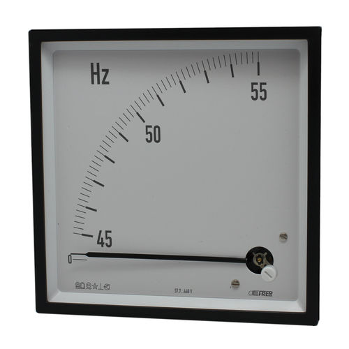 Fréquencemètre analogique - F14FPX - FRER - pour montage sur panneau