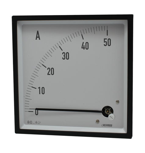 Ampèremètre analogique - F14MAX - FRER - DC / monté en panneau