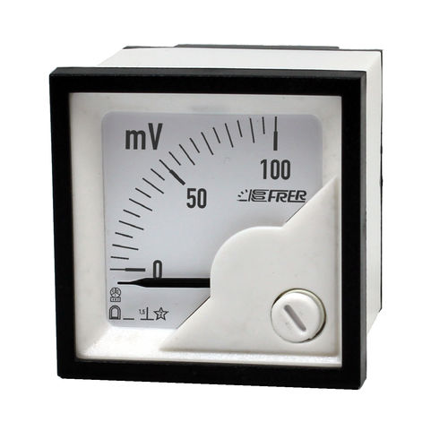 Millivoltmètre analogique - F48MMV - FRER - stationnaire / DC