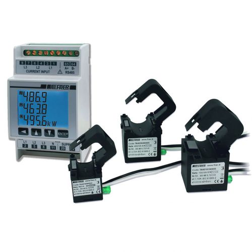 Analyseur pour réseaux électriques triphasés - Q52A3H - FRER - de signal / modulaire / sur rail DIN