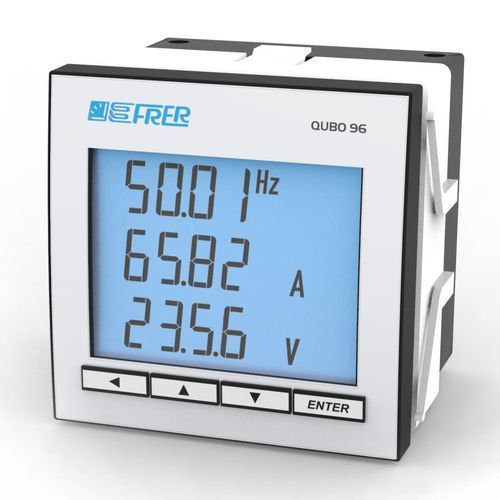 Analyseur pour réseaux électriques monophasés - Q96S3L - FRER - pour réseau électrique / de surveillance / RS485