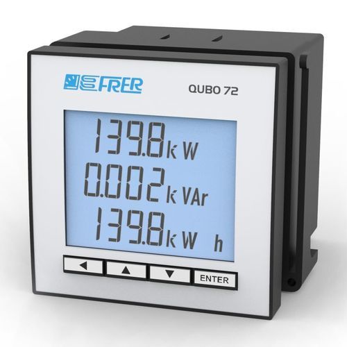 Analyseur pour réseau électrique - Q72P3H - FRER - pour réseaux électriques triphasés / compact / multiparamètres