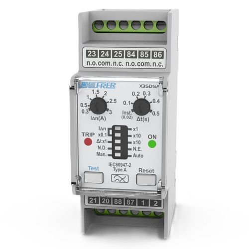 Relais de protection de fuite à la terre - X35DSA - FRER - sur rail DIN