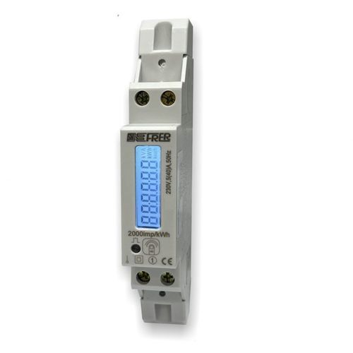 Compteur d'énergie électrique monophasé - C18WSL040MD3AI - FRER - sur rail DIN / Modbus / avec enregistreur de données