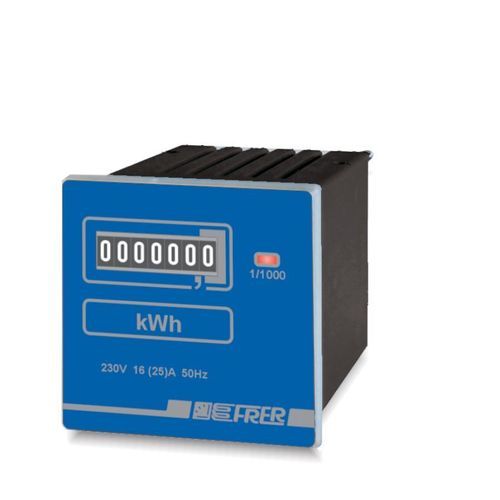 Compteur d'énergie électrique monophasé - C48WSM025 - FRER - pour montage sur panneau