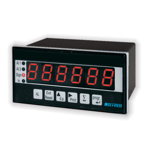 Compteur d'impulsions - X98 - FRER - numérique / électronique / industriel
