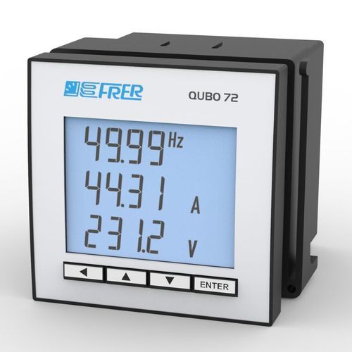 Compteur d'énergie électrique monophasé - Q72S3L - FRER - pour montage sur panneau / programmable / bidirectionnel