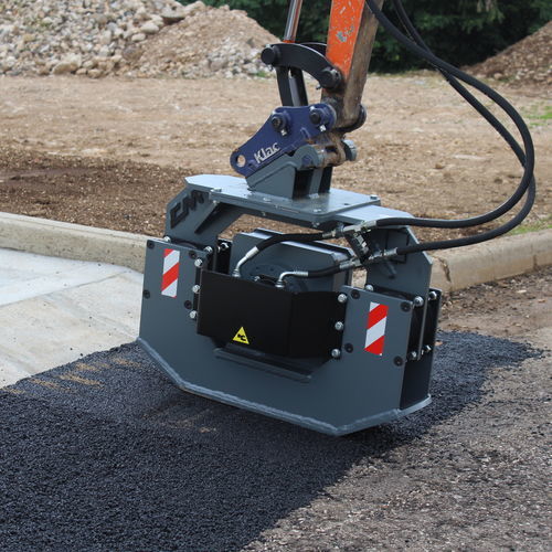 Plaque vibrante de compactage - PV 20.40 - CM Srl - non réversible / pour excavatrice