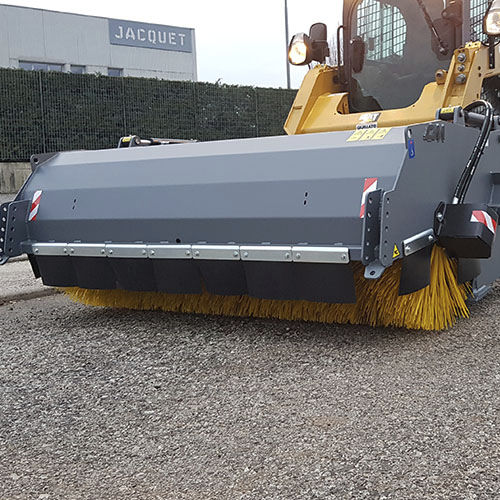 Godet balayeur ramasseur - CBS PROFI 200 - CM Srl - pour chariot télescopique / pour chargeuse pelleteuse