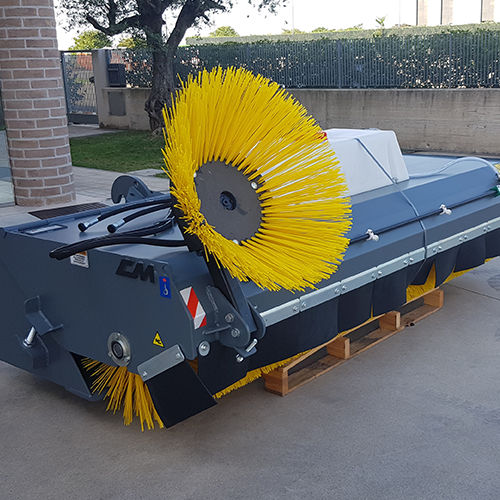 Godet balayeur - CBS 250 - CM Srl - pour chargeuse compacte / pour chargeuse pelleteuse / pour chariot télescopique