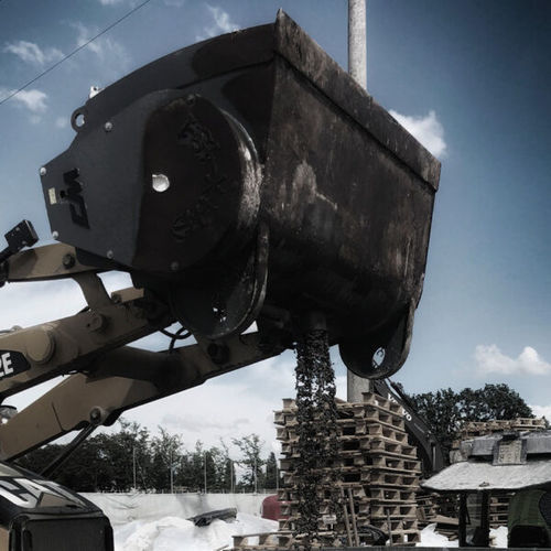 Godet malaxeur à béton - MIX 650 - CM Srl - pour chargeuse / pour chariot télescopique / pour tracteur