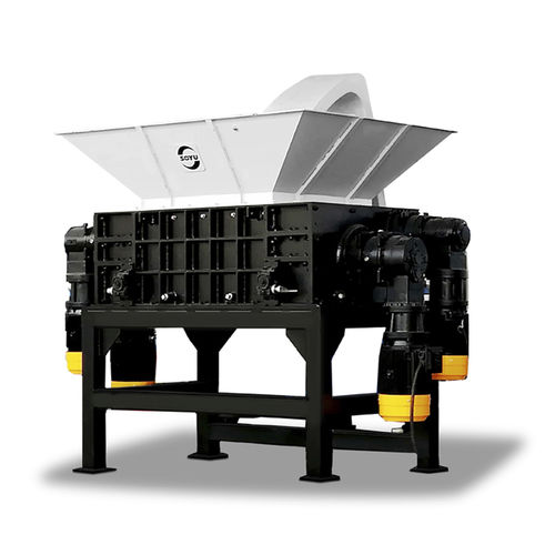 Déchiqueteur primaire - FS160 series - Changshu Shouyu Machinery Co.,Ltd - à 4 arbres / pour le bois / pour carton