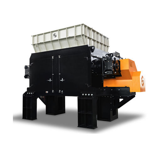 Déchiqueteur primaire - SR1400 - Changshu Shouyu Machinery Co.,Ltd - à 1 arbre / pour le bois / de déchets solides et en vrac