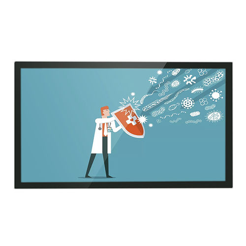 Moniteur antibactérien - AMG-32OPGV01T1 - AMONGO Display Technology(ShenZhen)Co.,LTD - LCD/TFT / à écran tactile capacitif PCAP / à écran tactile multitouche