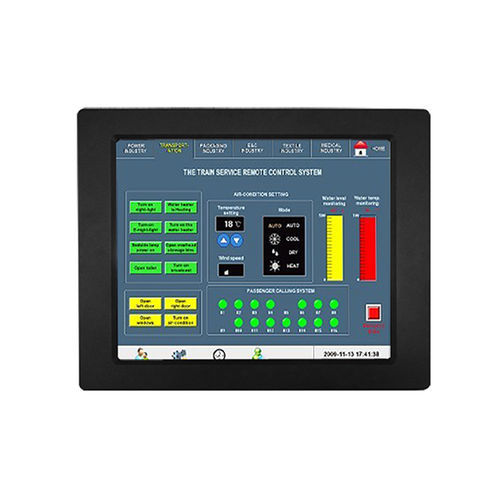 Moniteur LCD - AMG-19IPPC02G1 - AMONGO Display Technology(ShenZhen)Co.,LTD - tactile / rétroéclairage à LED / 19"