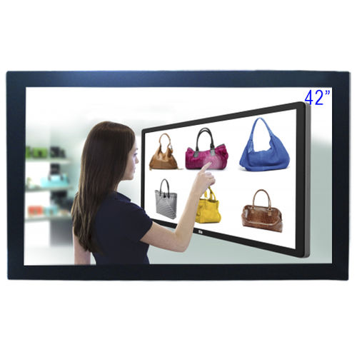 Moniteur avec écran tactile - AMG-42IPAS07T2 - AMONGO Display Technology(ShenZhen)Co.,LTD - à LED / industriel / 42"
