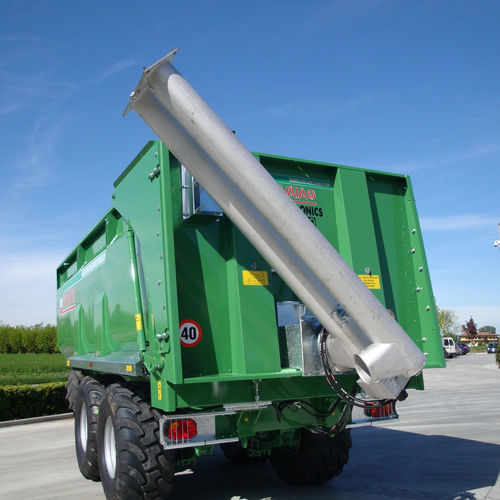 Convoyeur à vis - GRAINMOON - AGRITECH SRL - de décharge / pour granules / pour véhicules