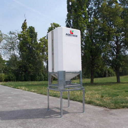 Silo pour produits en vrac - CUBO series - AGRITECH SRL - pour denrées alimentaires