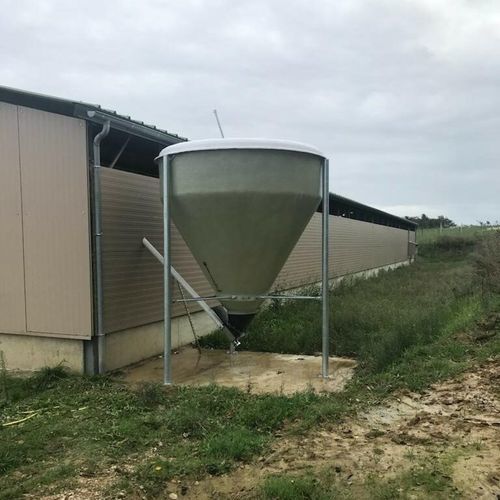 Silo pour transport en position verticale - Baby - AGRITECH SRL - en béton cellulaire / en PRV
